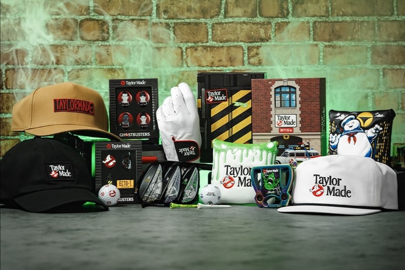Trap Bogeys With TaylorMade's Spooky New 'Ghostbusters' Collection putter irons golf collection caps gloves golf balls accessories hypegolf collaboration