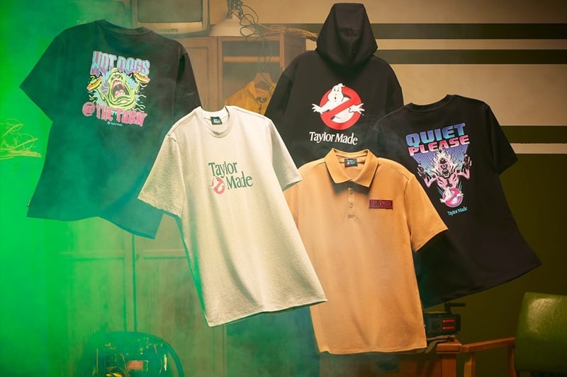 Trap Bogeys With TaylorMade's Spooky New 'Ghostbusters' Collection putter irons golf collection caps gloves golf balls accessories hypegolf collaboration