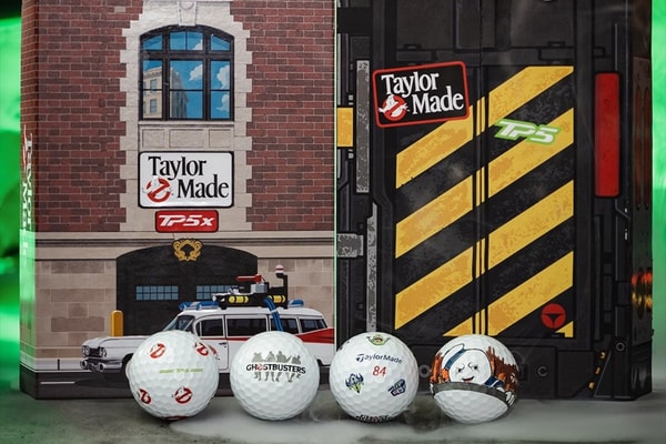 Trap Bogeys With TaylorMade's Spooky New 'Ghostbusters' Collection putter irons golf collection caps gloves golf balls accessories hypegolf collaboration