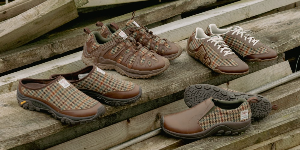 Merrell Taps Harris Tweed for a Handwoven Footwear Collection