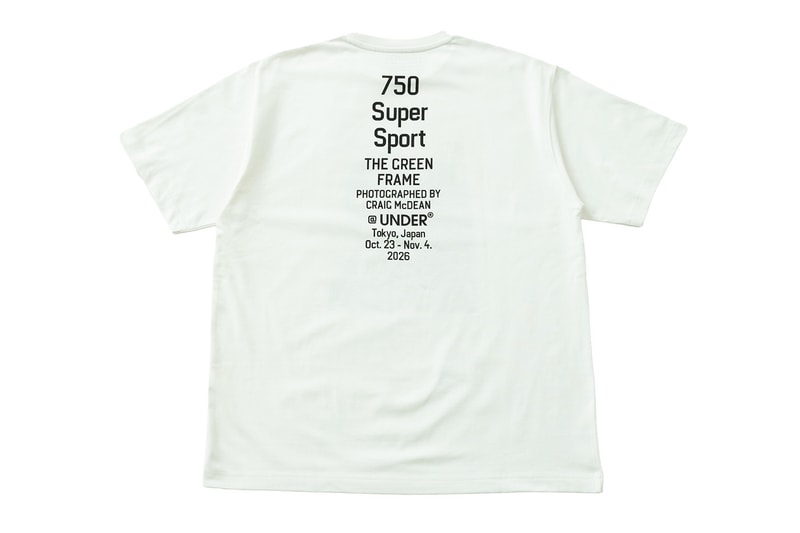 Craig McDean 750 Super Sport Photo Exhibition UNDER R TOKYO Exhibition Merch Info Ron Herman