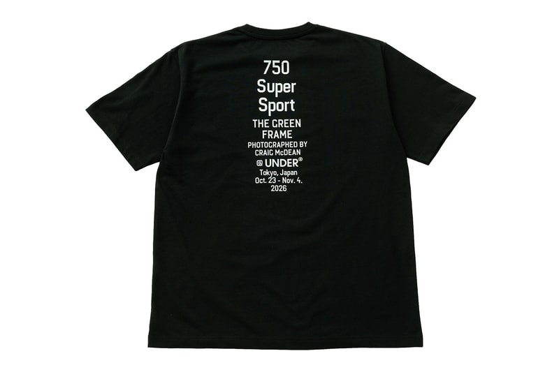 Craig McDean 750 Super Sport Photo Exhibition UNDER R TOKYO Exhibition Merch Info Ron Herman