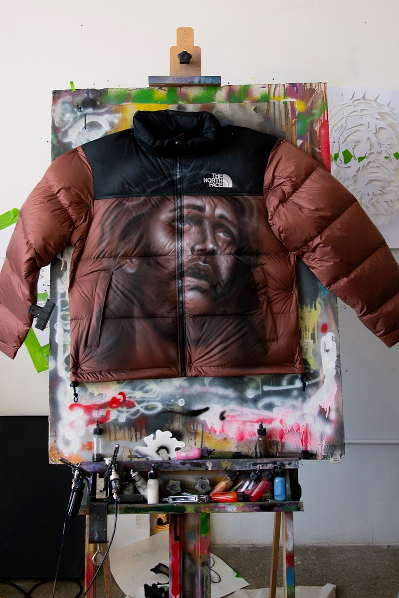 Awake NY and The North Face Unveil 50 Hand-Customized Nuptse Jackets Omi and Alehsy Lambo