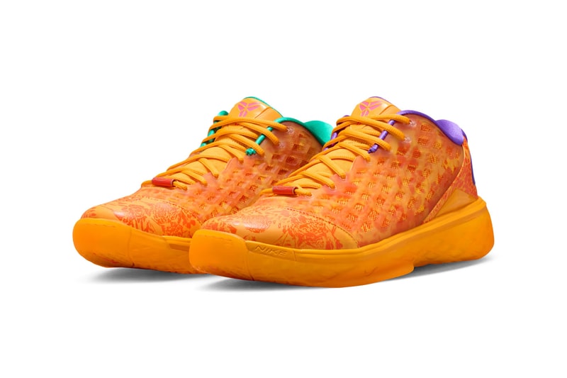 Nike Kobe 3 Low Protro "Mamba Eterno" Release Info Safety Orange/Sundial-Picante Red IO6260-800 Día de los Muertos
