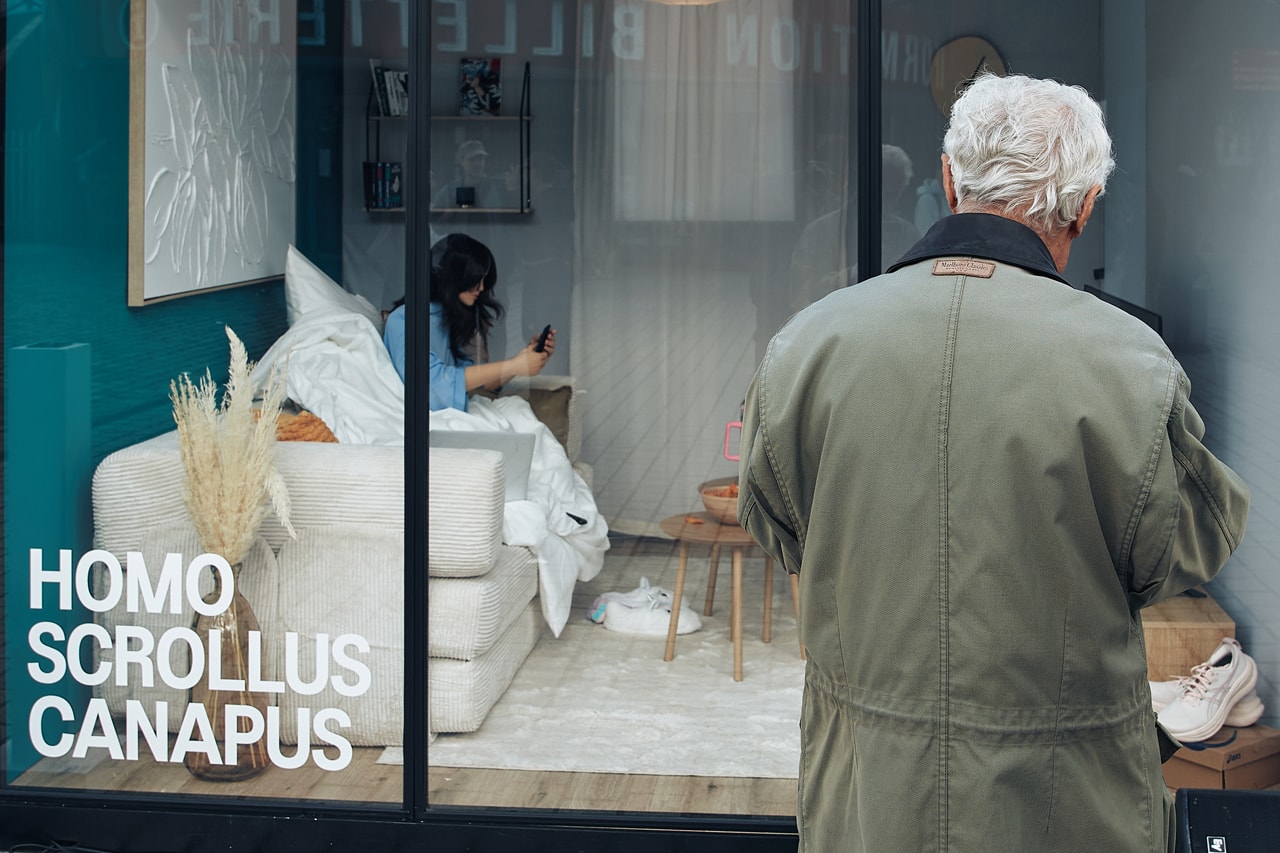 ASICS' Life-Sized Diorama Offered a Window Into a New Human Species