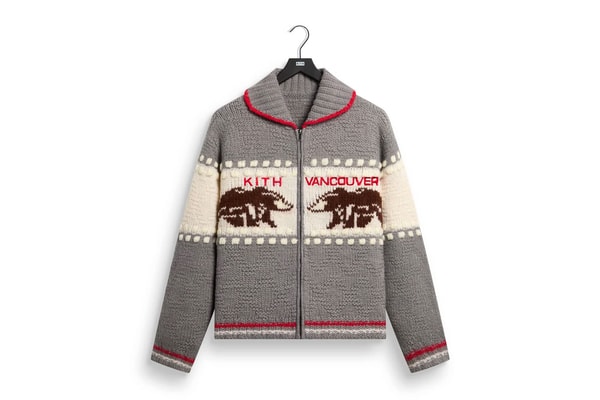 Kith Taps Into Canadian West Coast Roots for Vancouver Store Opening Capsule vancouver grizzlies avirex leather jacket collaborations t-shirts quarterzips with the mountain knits