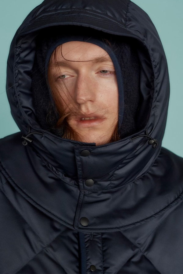 MODMNT modular down jacket reconstructed from military classic designs