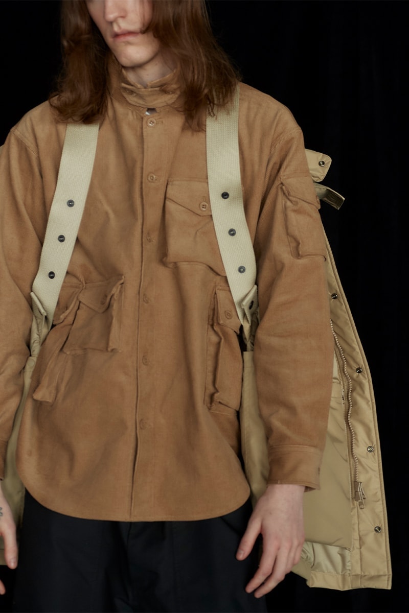 MODMNT modular down jacket reconstructed from military classic designs