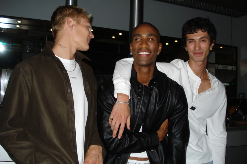 zalando calvin klein offline fall 2026 offline event berlin lourdes leon lexxii cameras point and shoot guests presence music tank tops leather jackets