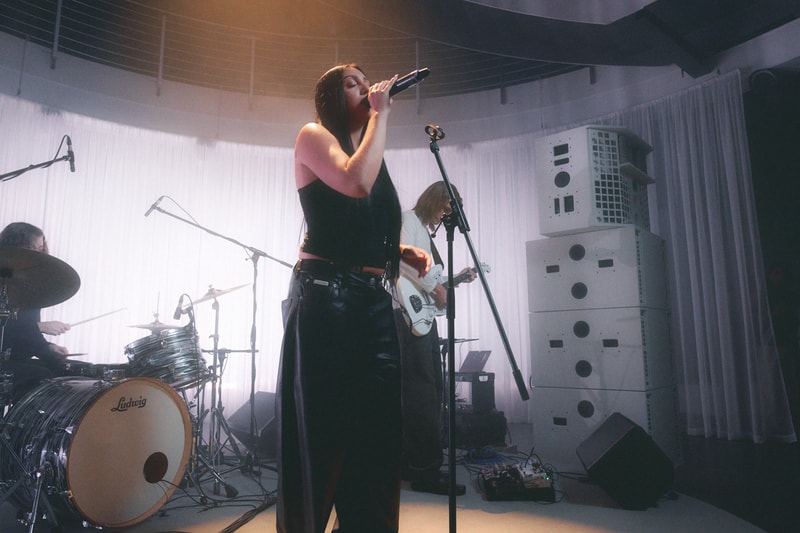 zalando calvin klein offline fall 2026 offline event berlin lourdes leon lexxii cameras point and shoot guests presence music tank tops leather jackets
