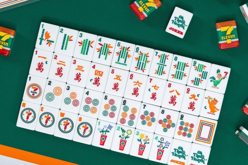 7 Eleven Bam Bird Boutique Mahjong Tile Sets Release Info