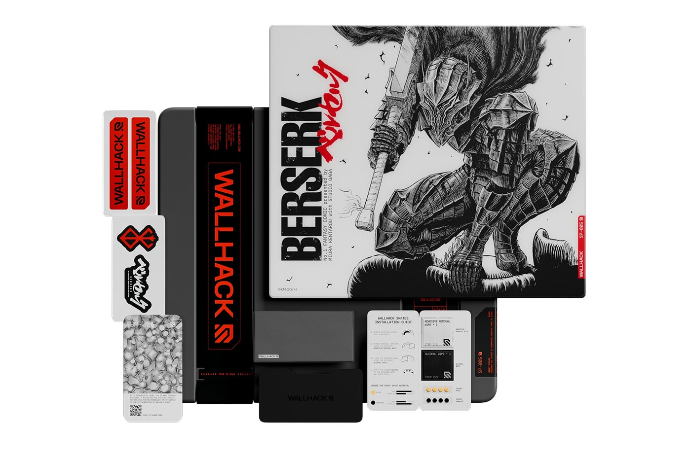WALLHACK Berserk Glass Mousepad Release Info