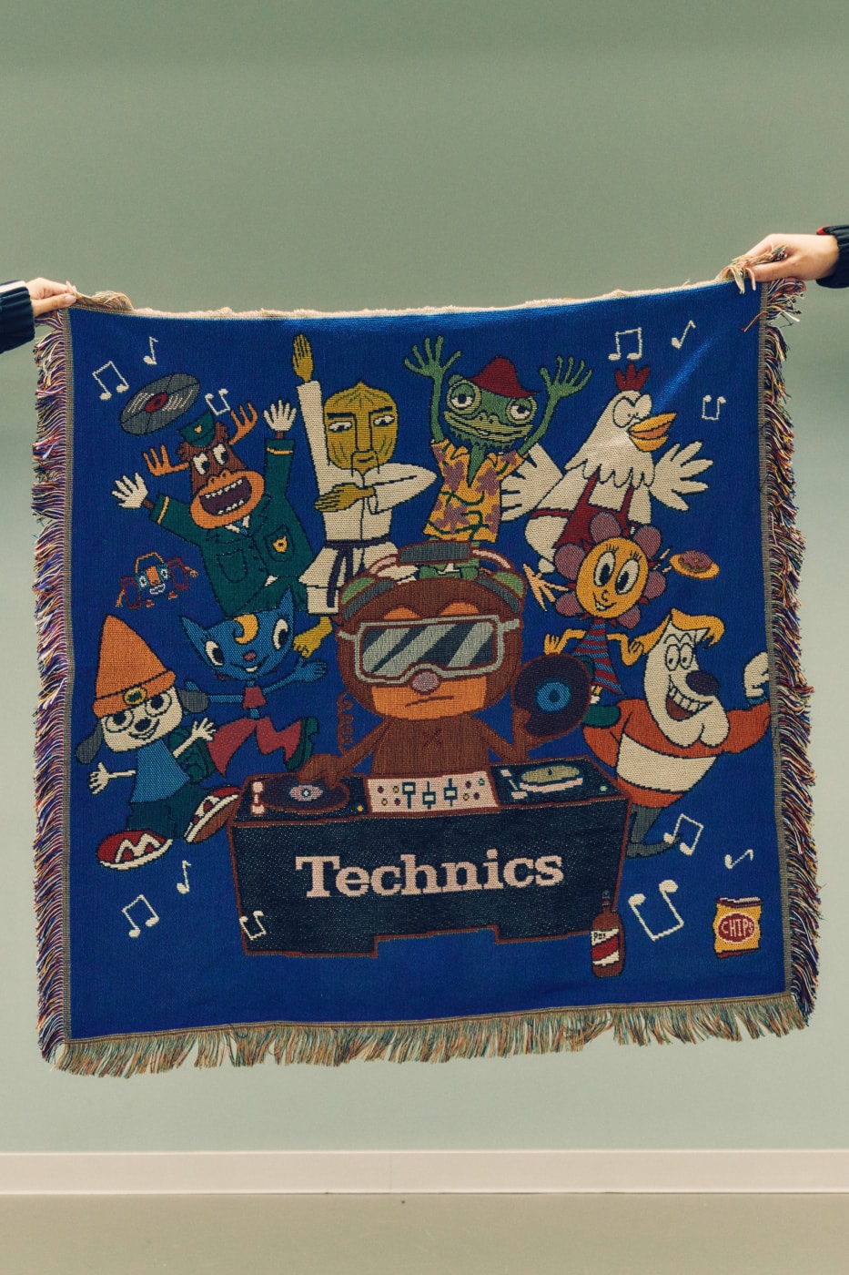 Technics PaRappa the Rapper WIND AND SEA Collaboration Capsule Collection Shibuya Parco Store Opening Release Info