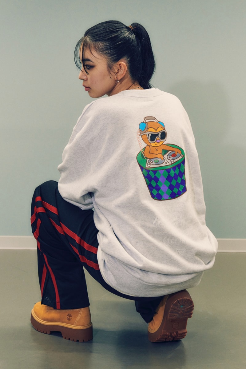 Technics PaRappa the Rapper WIND AND SEA Collaboration Capsule Collection Shibuya Parco Store Opening Release Info
