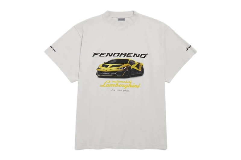 Balenciaga Automobili Lamborghini Collaboration collection Release Info