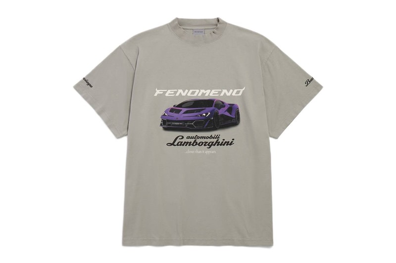 Balenciaga Automobili Lamborghini Collaboration collection Release Info
