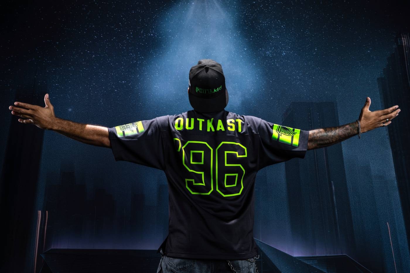 andre 3000 big boi OutKast Atlanta Falcons 30th Anniversary ATLiens Collection Release Info