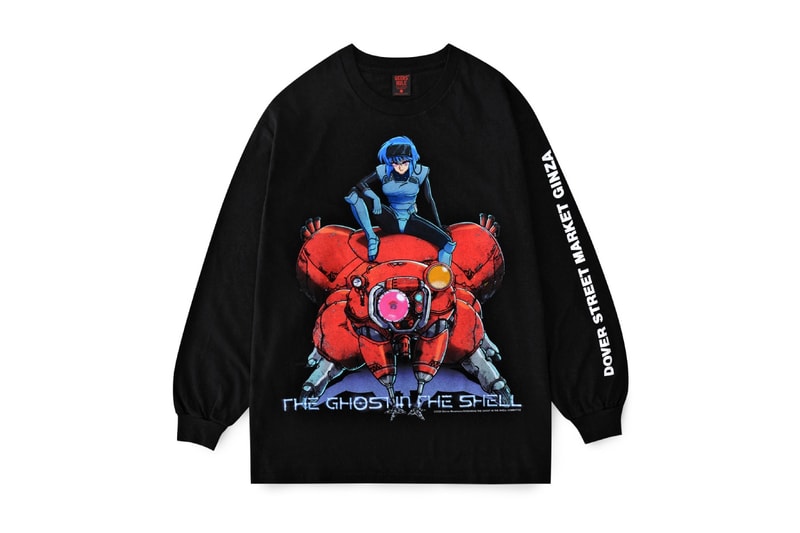 GEEKS RULE Ghost in The Shell DSM dover street market Ginza open house Exclusive long sleeve T-Shirt Release Info