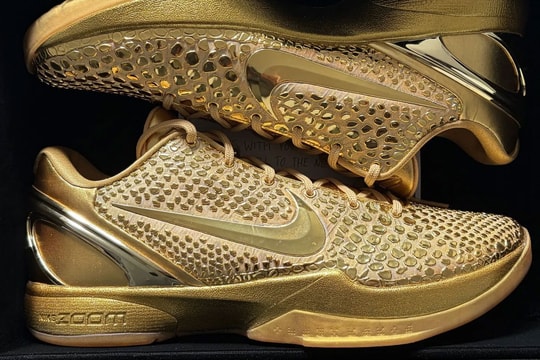 Jalen Brunson Receives All-Gold Nike Kobe 6 Protro for Knicks Ring Ceremony Night