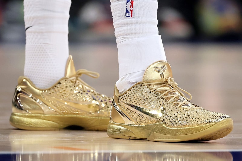 Jalen Brunson Receives All-Gold Nike Kobe 6 Protro for Knicks Ring Ceremony Night