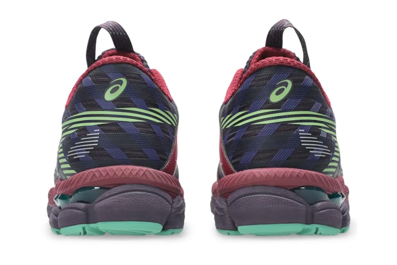 Kiko Kostadinov ASICS US8-S GEL-SJ33 Collaboration Moonrock/Tatami Green 1203B116.250 Deep Plum/Fresh Grass 1203B116.500 Release Info