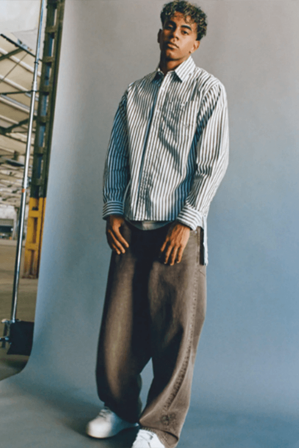 American Eagle Lamine Yamal Collaboration football denim Barcelona