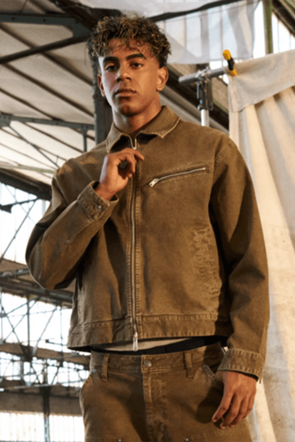 American Eagle Lamine Yamal Collaboration football denim Barcelona