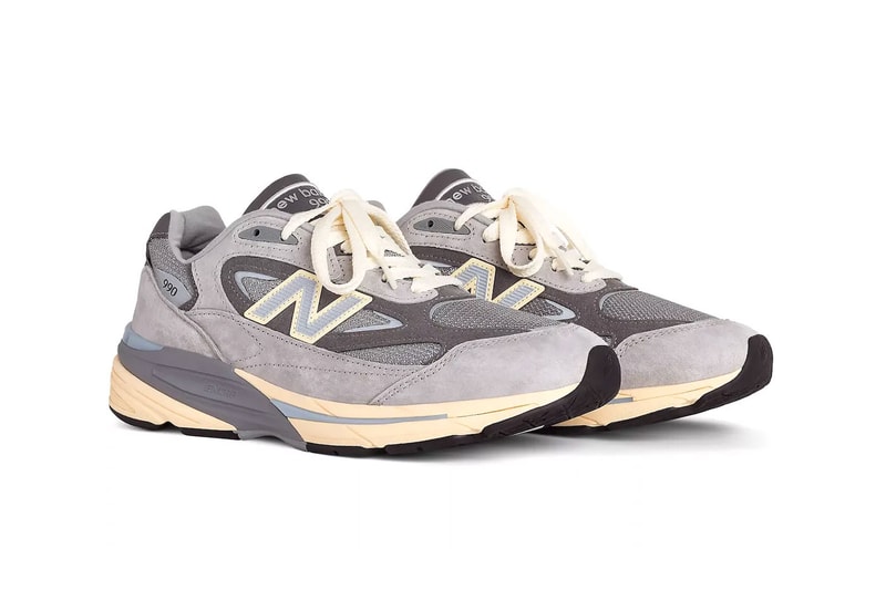 New Balance 990v7 Made in USA U990GR7 Release Info Kool Grey/Calcium-Light Arctic Grey