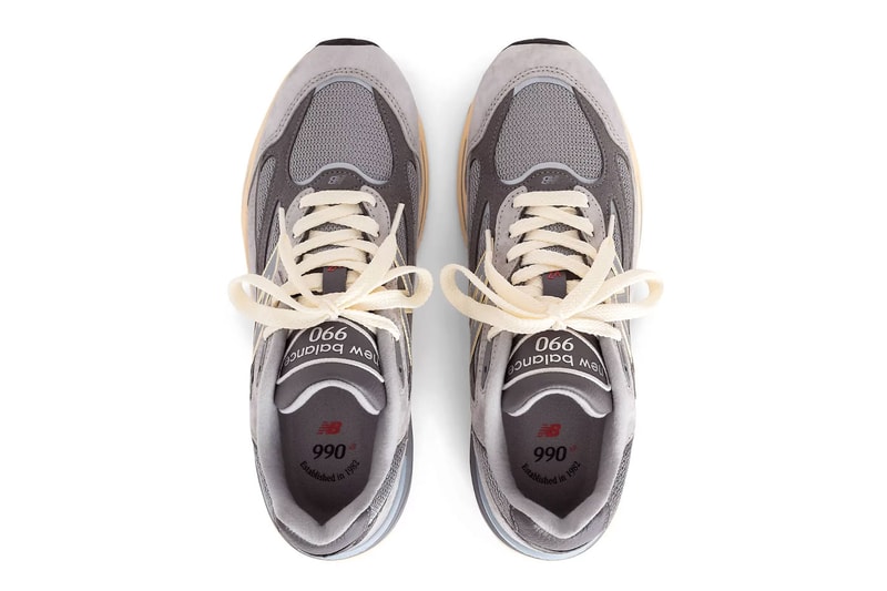 New Balance 990v7 Made in USA U990GR7 Release Info Kool Grey/Calcium-Light Arctic Grey