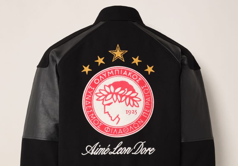 Aimé Leon Dore and Olympiacos F.C. Reunite for Second Collaborative Capsule