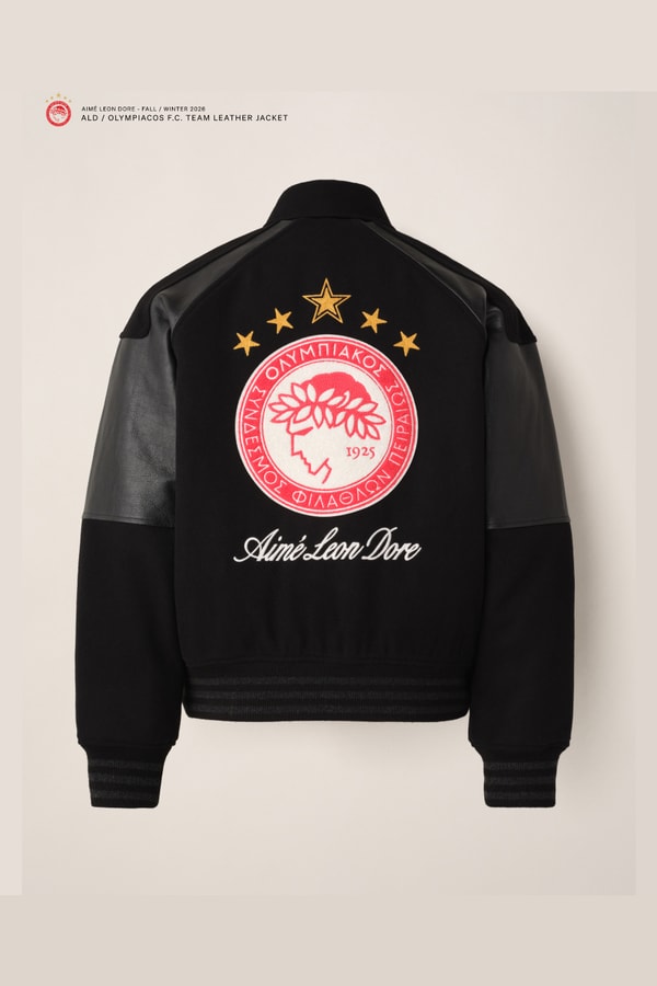 Aimé Leon Dore and Olympiacos F.C. Reunite for Second Collaborative Capsule