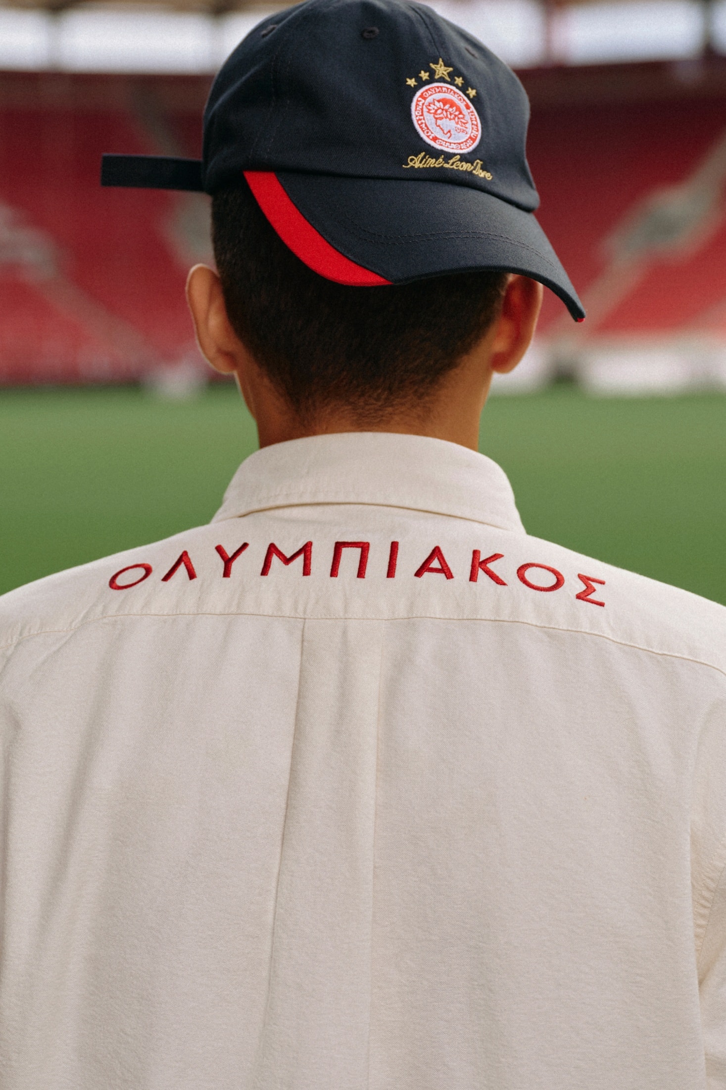 Aimé Leon Dore and Olympiacos F.C. Reunite for Second Collaborative Capsule