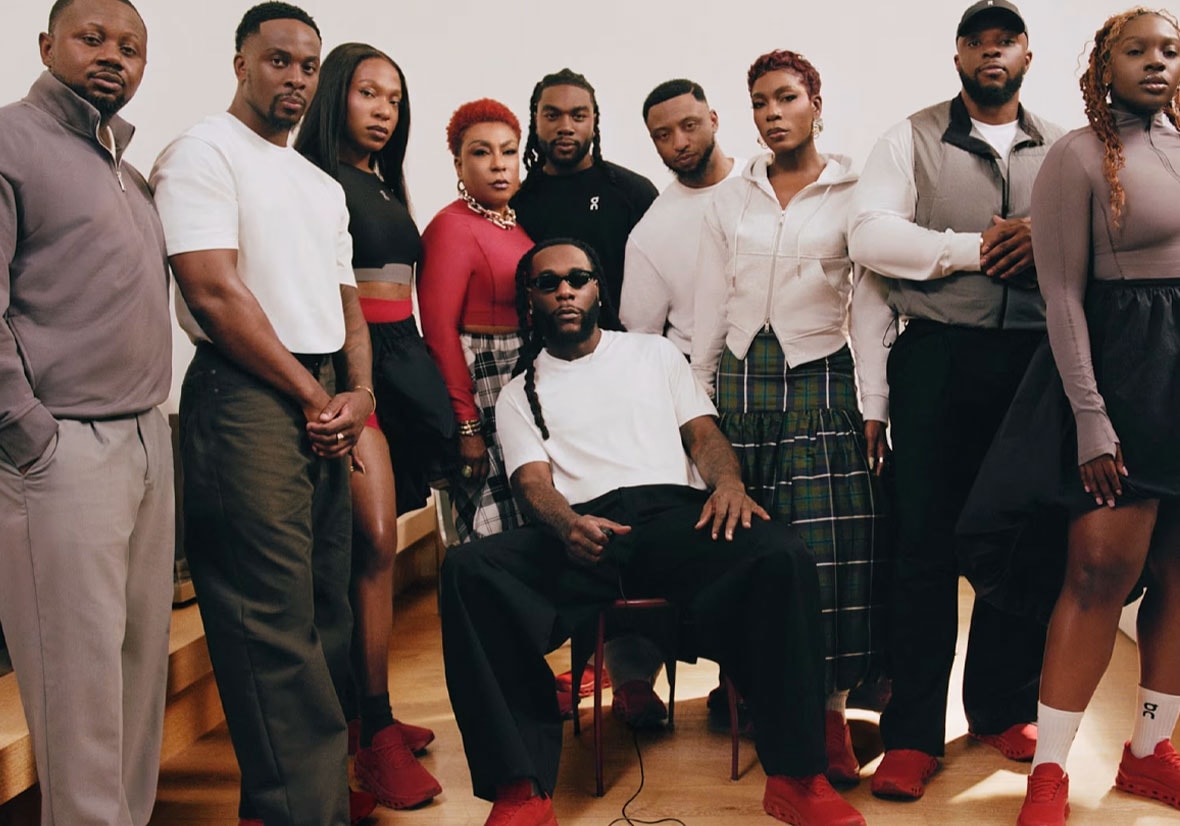 Burna Boy and On Debut First Collaborative Sneaker Assortment roger cloudmonster