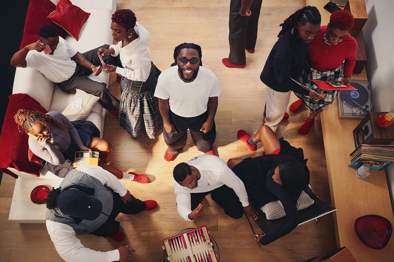 on swiss burna boy afrobeats grammy award music european sneaker the roger clubhouse cloudmonster BB exclusive colorways foot locker hypebeast exclusive 