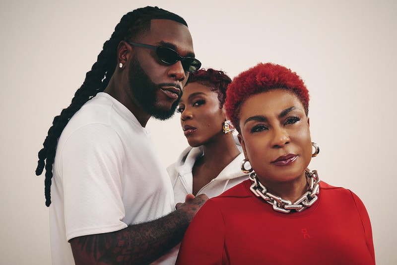 on swiss burna boy afrobeats grammy award music european sneaker the roger clubhouse cloudmonster BB exclusive colorways foot locker hypebeast exclusive 