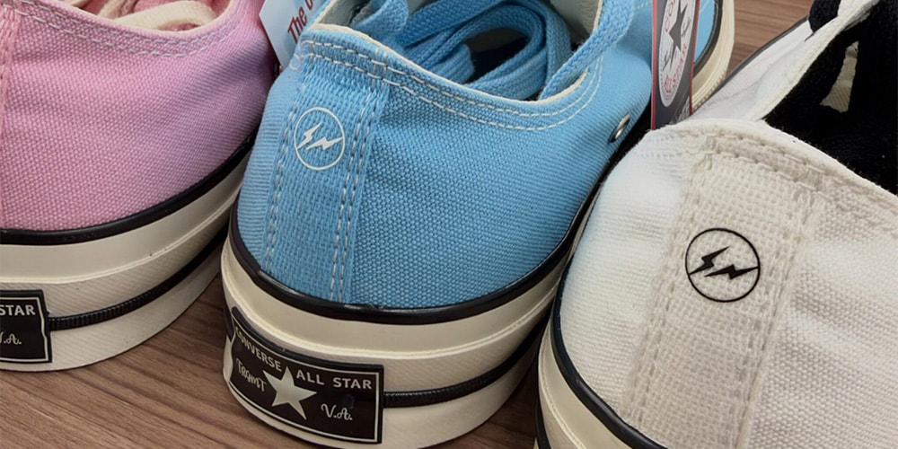Hiroshi Fujiwara Teases Upcoming fragment design x V.A. x Converse Collaboration