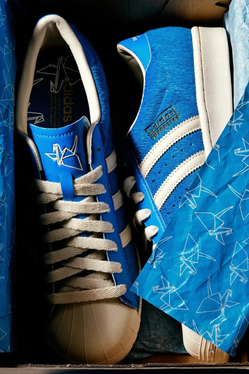 Liberaiders adidas Originals Superstar Blue Pony Hair Collaboration SOULGOODS Release Info