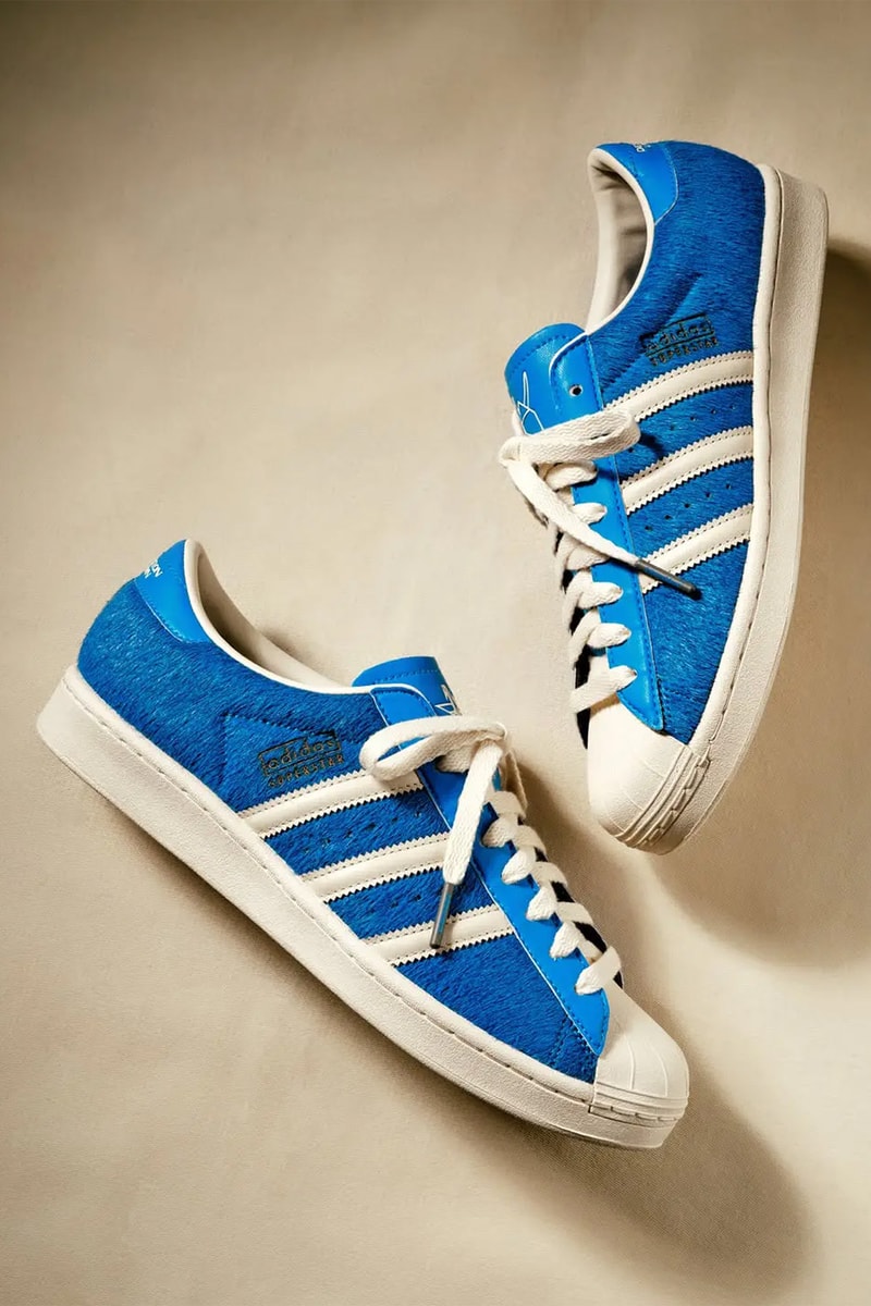 Liberaiders adidas Originals Superstar Blue Pony Hair Collaboration SOULGOODS Release Info
