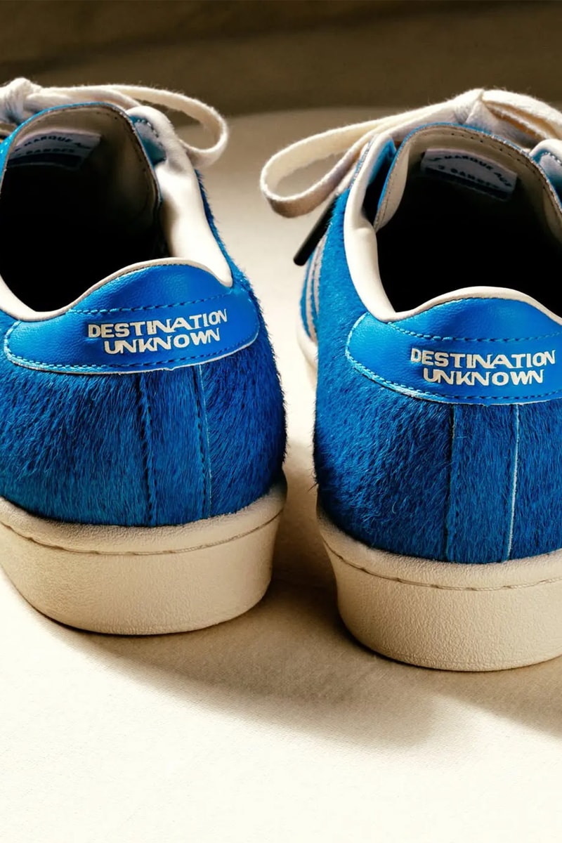 Liberaiders adidas Originals Superstar Blue Pony Hair Collaboration SOULGOODS Release Info