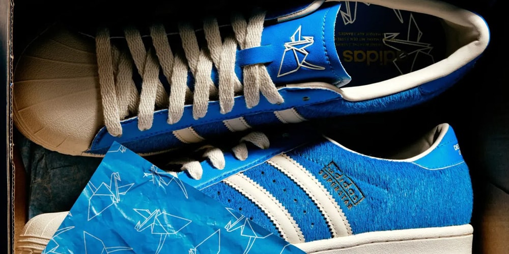 The adidas Superstar Gets a Fuzzy Liberaiders Treatment