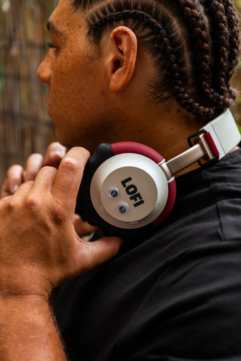 Lofi Girl Lofi Pro wireless headphones featuring magnetic googly eyes on the earcups