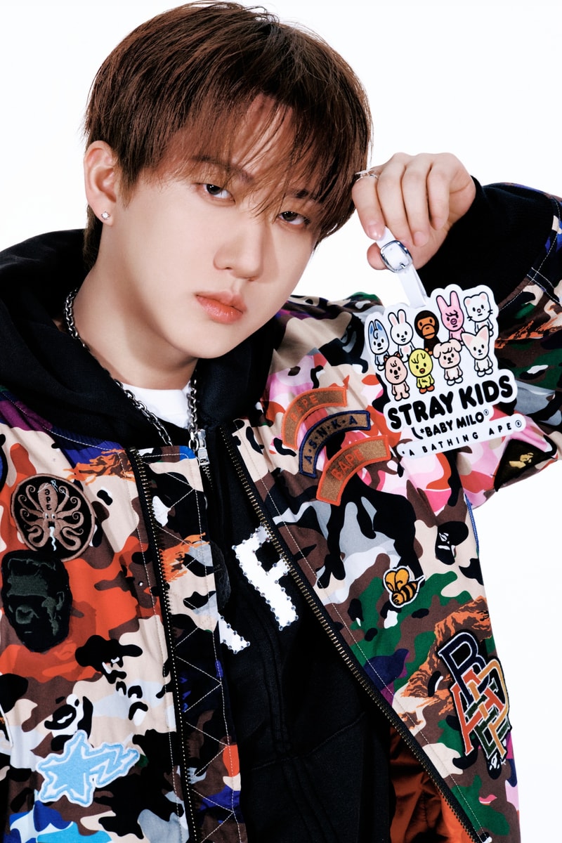 Stray Kids and BAPE Take Over Seoul for New Capsule sta gacha camo