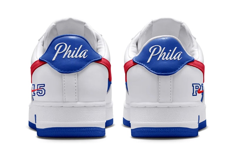 Nike Air Force 1 01 Philly JW9694-100 Release Info lebron james sixers