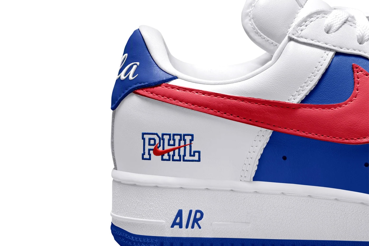 Nike Air Force 1 01 Philly JW9694-100 Release Info lebron james sixers