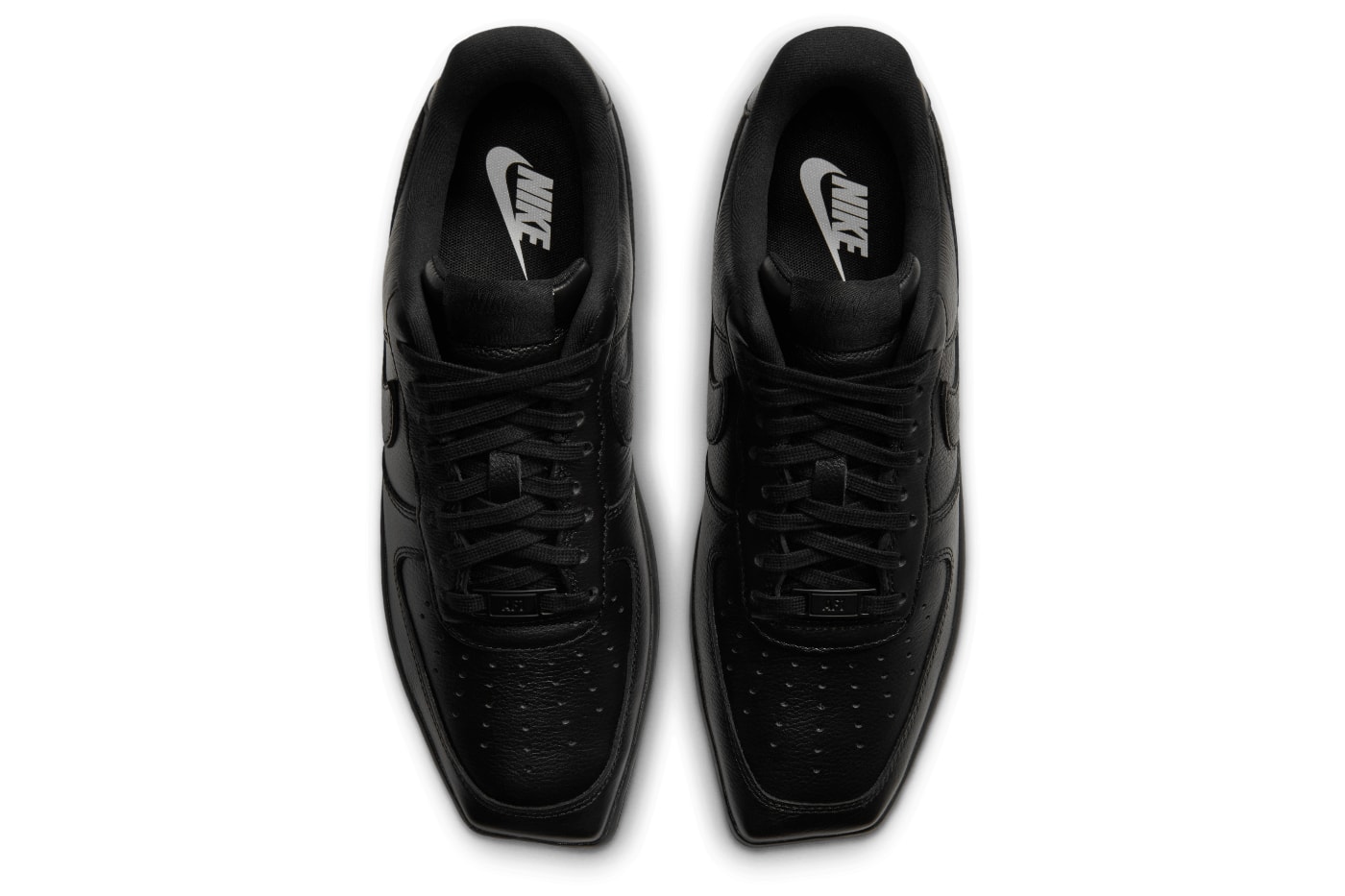 Nike Air Force 1 Low Square Toe Triple Black Release Info