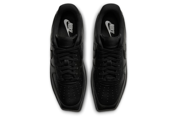 Nike Air Force 1 Low Square Toe Triple Black Release Info
