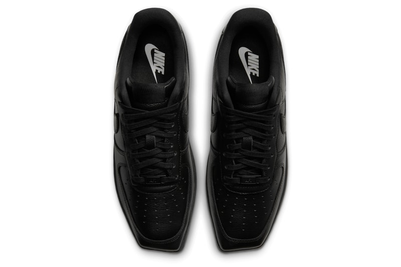 Nike Air Force 1 Low Square Toe Triple Black Release Info