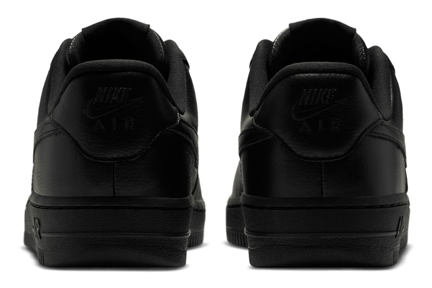Nike Air Force 1 Low Square Toe Triple Black Release Info