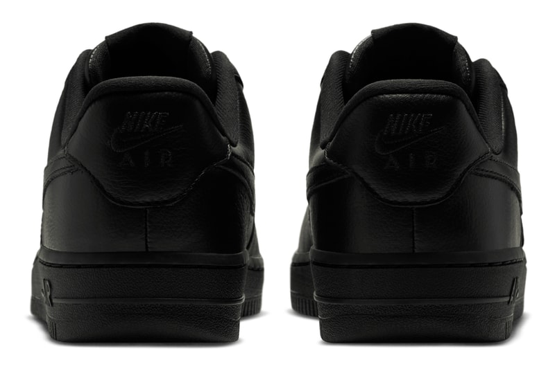 Nike Air Force 1 Low Square Toe Triple Black Release Info
