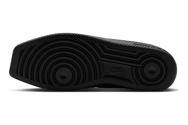Nike Air Force 1 Low Square Toe Triple Black Release Info
